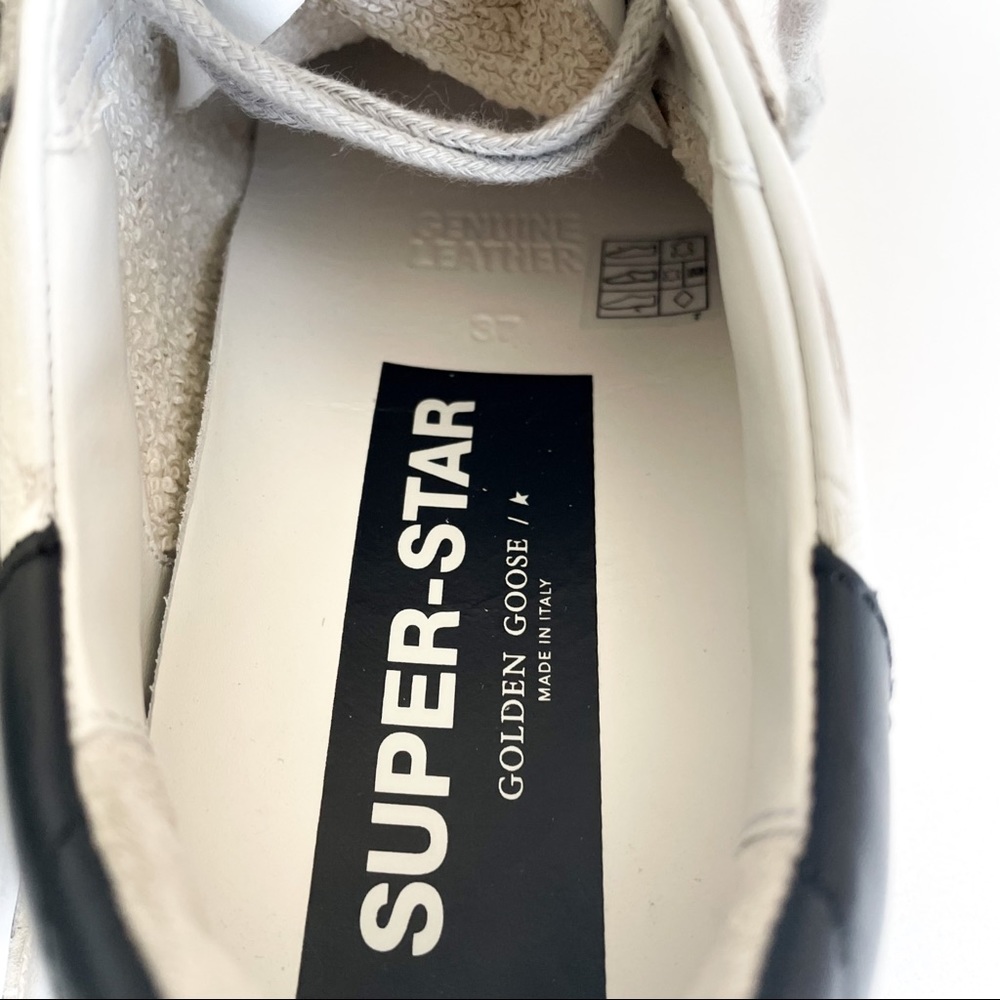 SOLD Golden Goose Classic Superstar Leather Sneakers - Picture 6 of 9